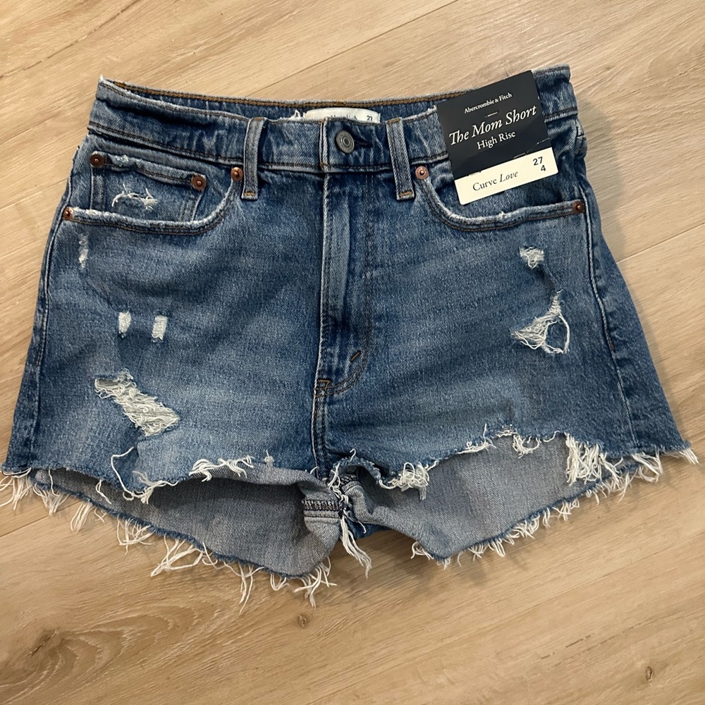 Abercrombie Curve Love Mom Short